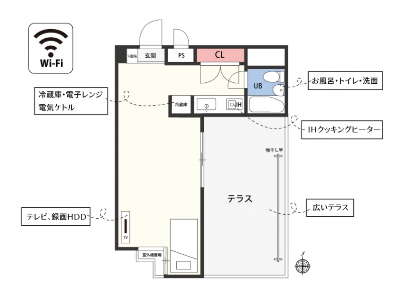 メゾン・ド・オール　  3F号室