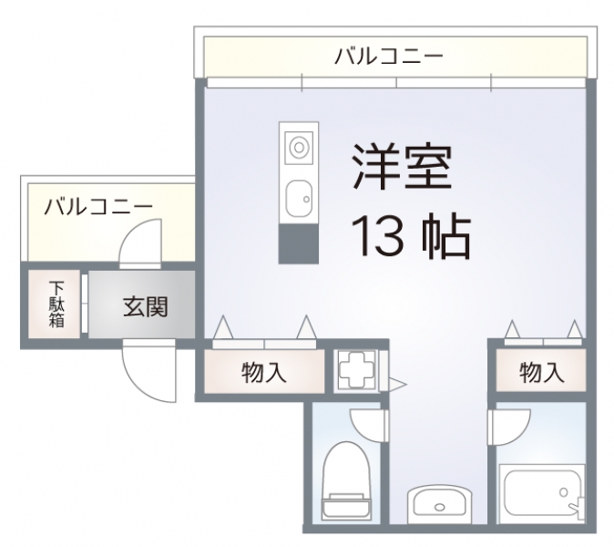 アローブロア緑橋  402号室
