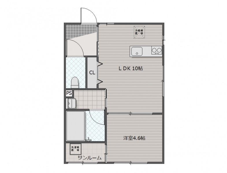 カルミアコート  101号室