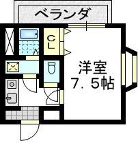 エトワール尼崎  405号室