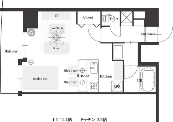 セレニテ梅田北プレミアム  202号室