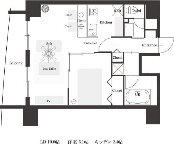 セレニテ梅田北プレミアム  601号室