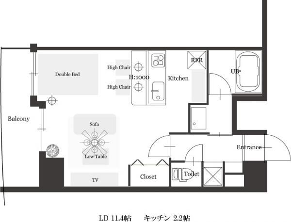 セレニテ梅田北プレミアム  603号室